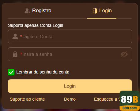 89b.com - acessar sua conta agora